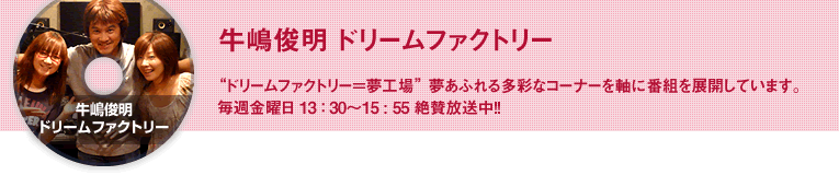 牛嶋俊明ドリームファクトリー